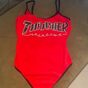 Custom Thrasher Magazine bodysuit